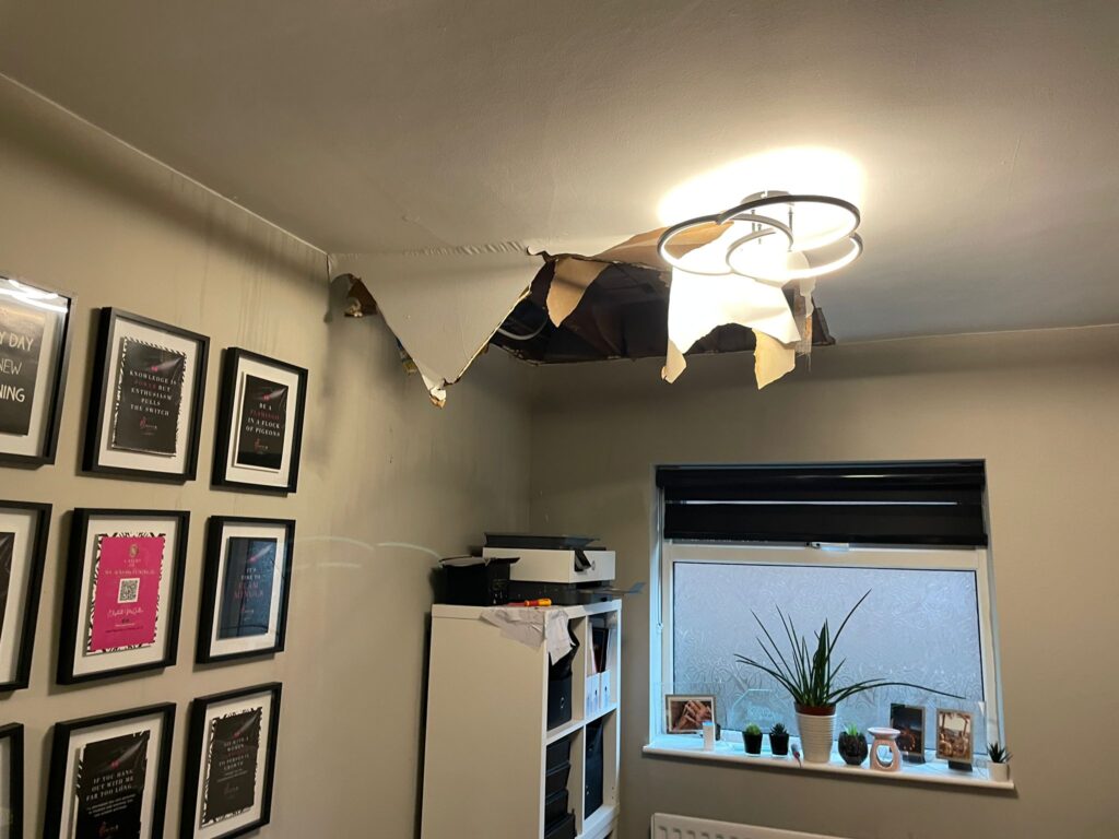 water damage claim lancashire